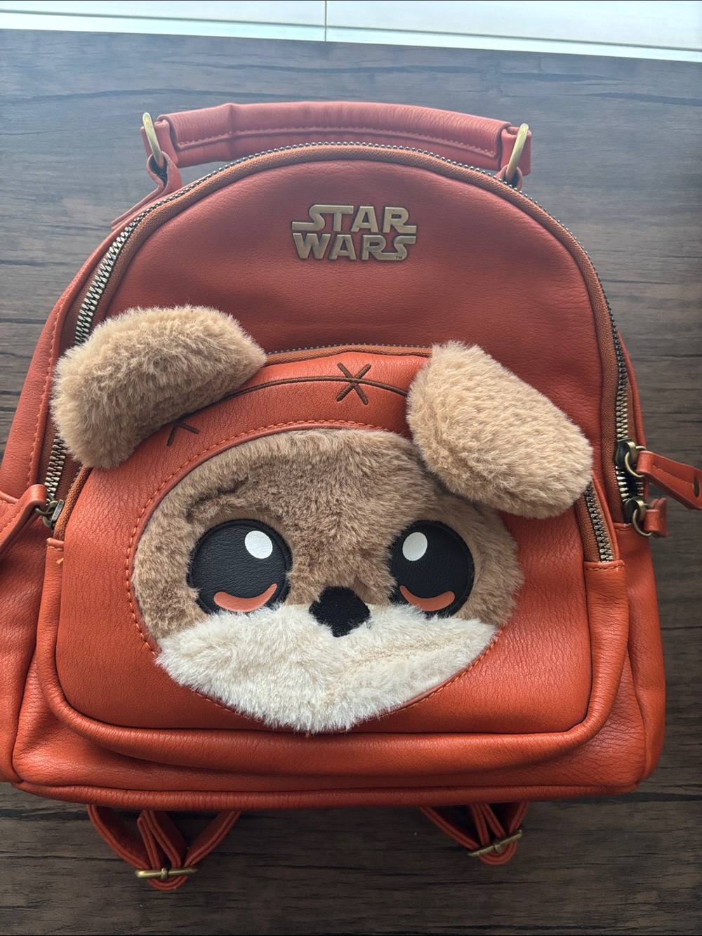 Star Wars Orange Ewok Backpack